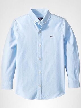 Vineyard Vines Pale Blue Oxford Button-Down Shirt